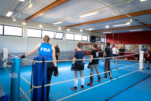 Training area at Gymnase Malakoff IV